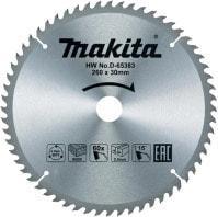 Пильный диск Makita 260 / 30 / 60T D-65383