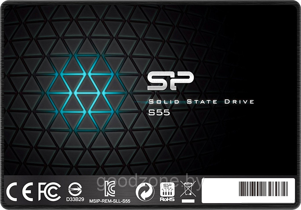 SSD Silicon-Power Slim S55 240GB SP240GBSS3S55S25 - фото 1 - id-p225923326