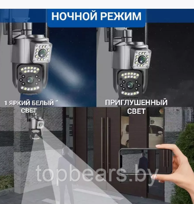 Камера видеонаблюдения уличная 4G Wi Fi Smart Net Camera V380pro 4G V1.0 - фото 7 - id-p225924693