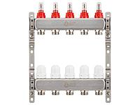 Коллекторная группа AVE136, 5 вых., AV Engineering (Для теплого пола и водоснабжения)