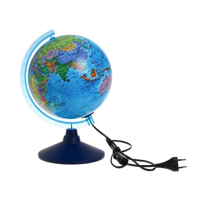 Глобус политический "Глобен", интерактивный, диаметр 210 мм, с подсветкой, с очками - фото 1 - id-p225929333