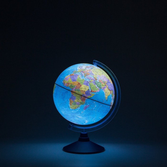 Глобус политический "Глобен", диаметр 250 мм, интерактивный, подсветка от батареек, с очками - фото 2 - id-p225929343