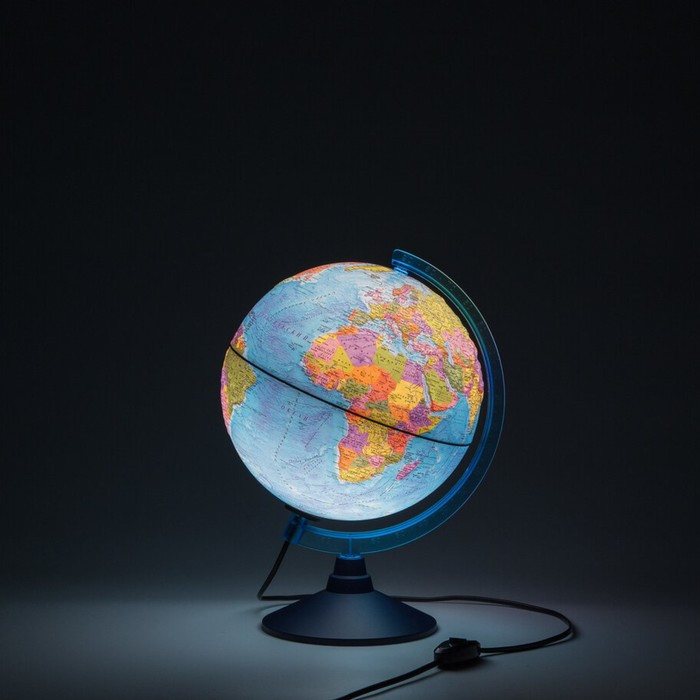 Глобус политический "Глобен", диаметр 250 мм, интерактивный, рельефный, с подсветкой, с очками - фото 2 - id-p225929346