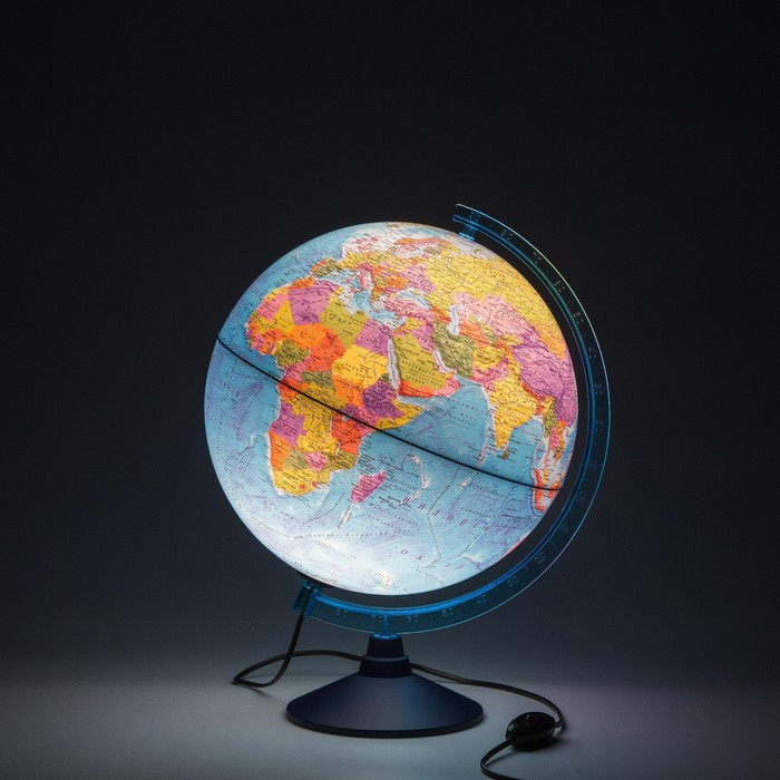 Глобус политический "Глобен", интерактивный, диаметр 320 мм, с подсветкой, с очками - фото 2 - id-p225929350