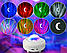 Музыкальный проектор  ночник Сияние с bluetooth  колонкой XY-899 LED (8 световых режимов, 3 уровня яркости,, фото 8