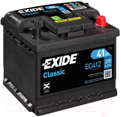 Автомобильный аккумулятор Exide Classic EC412 - фото 1 - id-p225929914