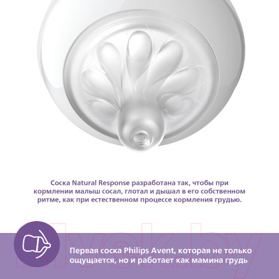 Набор бутылочек для кормления Philips AVENT Natural Response / SCY900/02 - фото 7 - id-p225931507