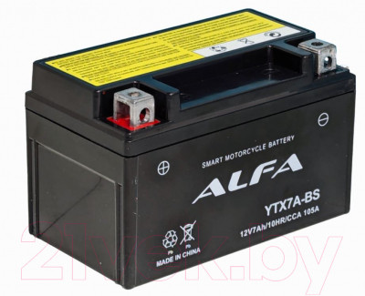Мотоаккумулятор ALFA battery YTX7A-BS / EB7-3 - фото 5 - id-p225341063