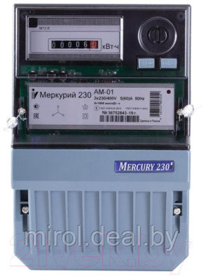 Счетчик электроэнергии электронный Меркурий AM-03 / 230 - фото 1 - id-p225932315