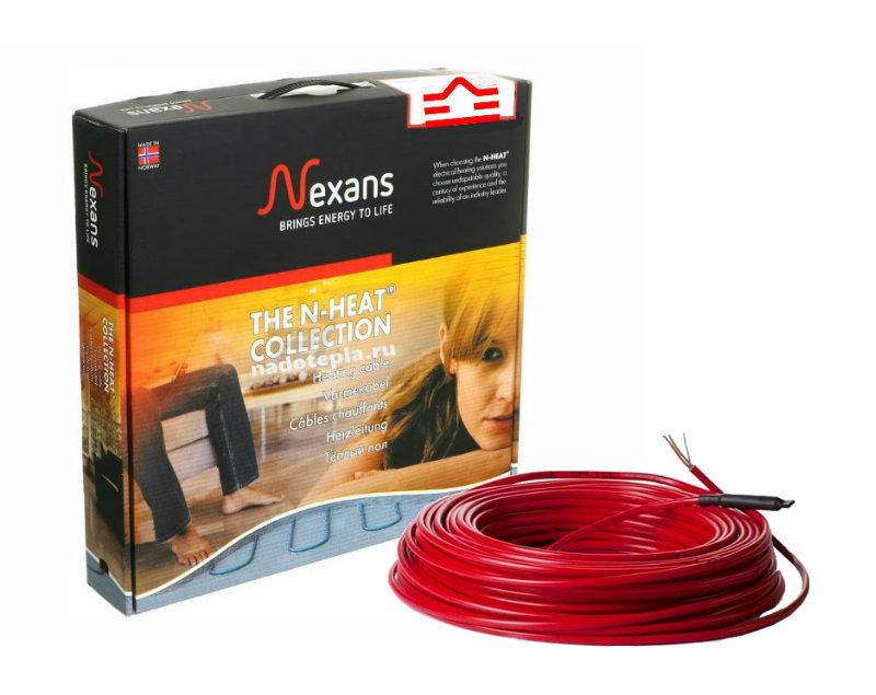 Nexans Defrost Snow 120м 3400Вт нагревательный кабель, антиобледенение