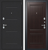 Двери входные металлические Porta R 104.K42 Букле черный/Wenge Veralinga