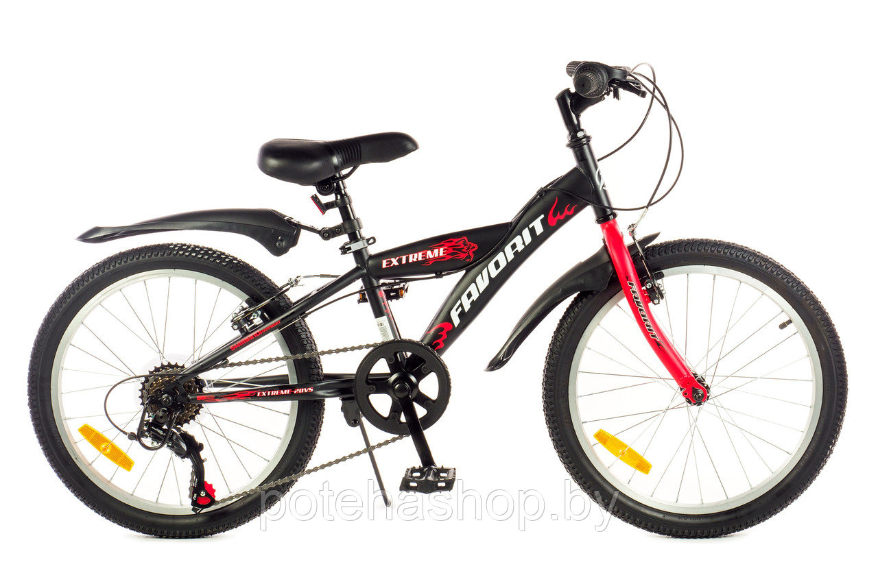Двухколесный велосипед FAVORIT, модель EXTREME-20VS, EXT20V10RD - фото 1 - id-p225933119