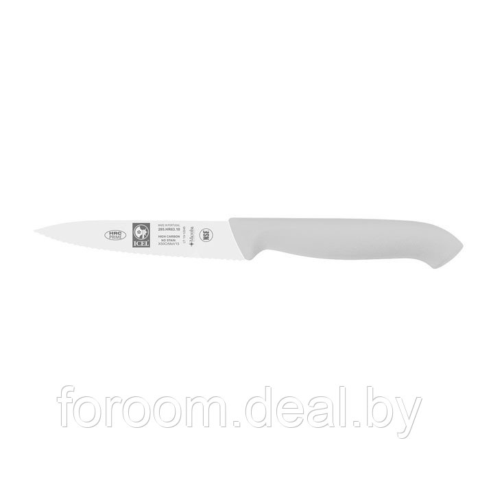 Нож для чистики овощей с зубчатой кромкой 10 см Icel Horeca Prime 282.HR63.10 - фото 1 - id-p225937888