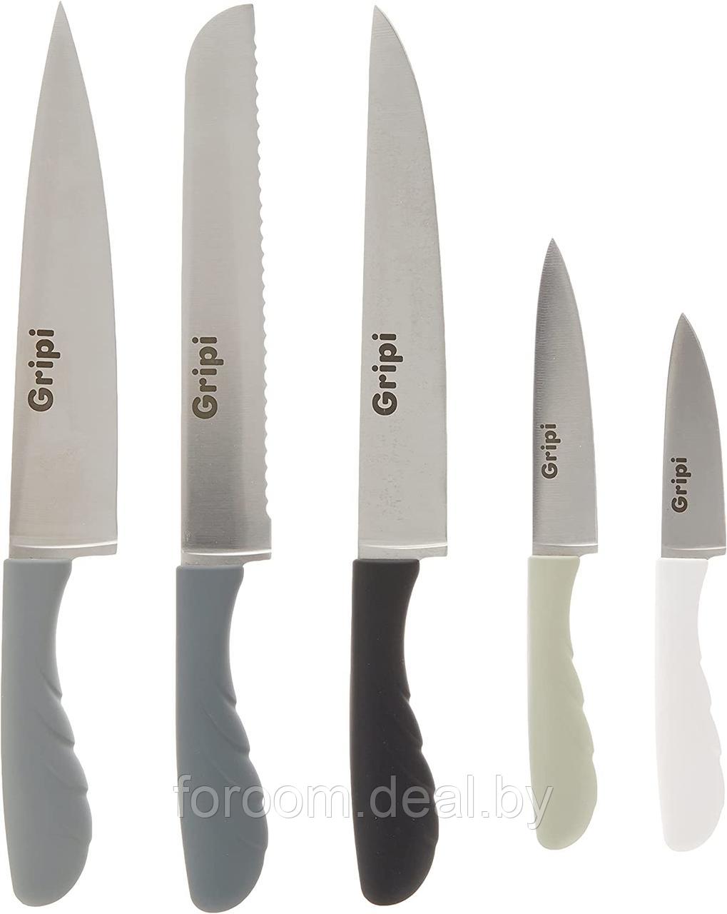 Набор из 5 ножей на подставке Gripi Grafic R041-MVK443-K30 - фото 3 - id-p225937961
