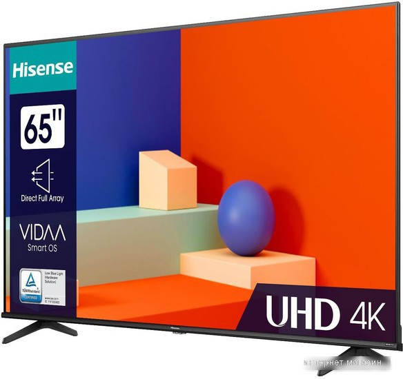 Телевизор Hisense 65A6K - фото 2 - id-p225938239