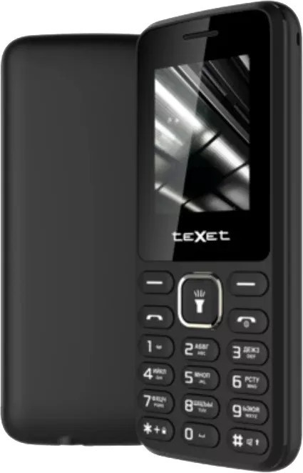 Кнопочный телефон TeXet TM-118 (черный) - фото 2 - id-p225938270