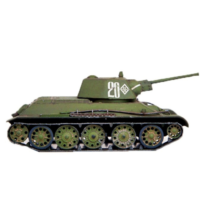 Сборная модель-танк «Великие противостояния: Т-34/76 против Пантеры» Звезда, 1/72, (5202) - фото 6 - id-p225938671