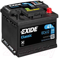 Автомобильный аккумулятор Exide Classic EC412