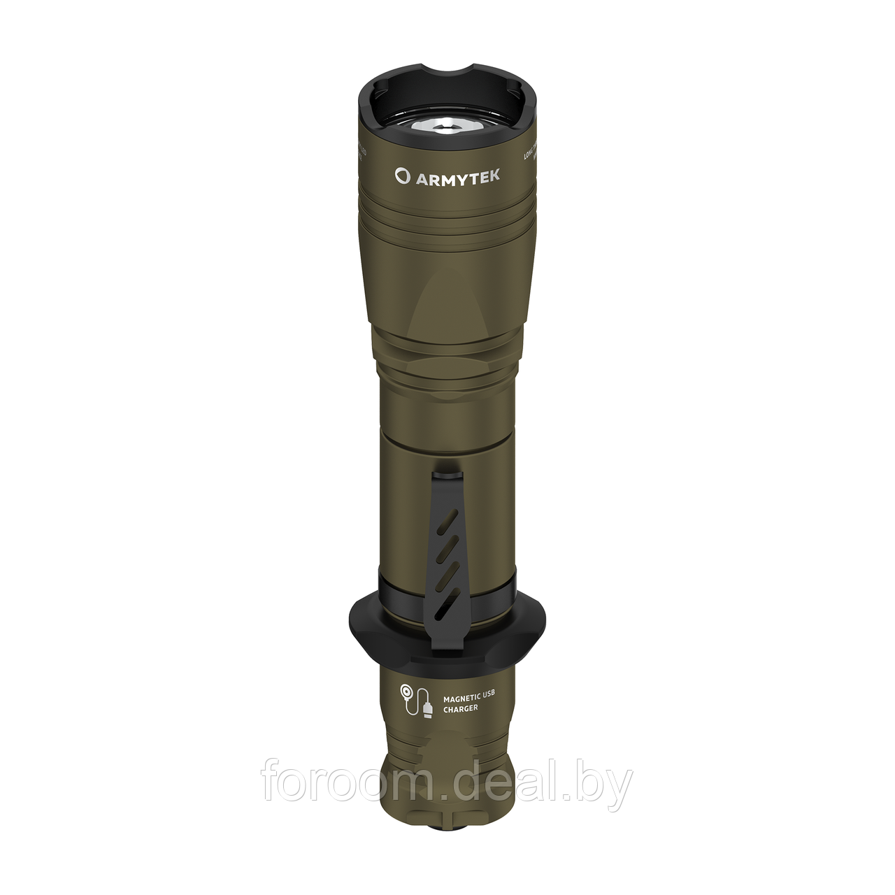 ТАКТИЧЕСКИЙ ФОНАРЬ Armytek Dobermann Pro Magnet USB Warm (Olive) - фото 2 - id-p225938168