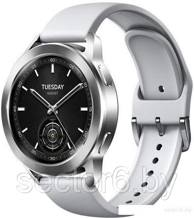 Умные часы Xiaomi Watch S3 M2323W1 (серебристый/серый, международная версия), фото 2
