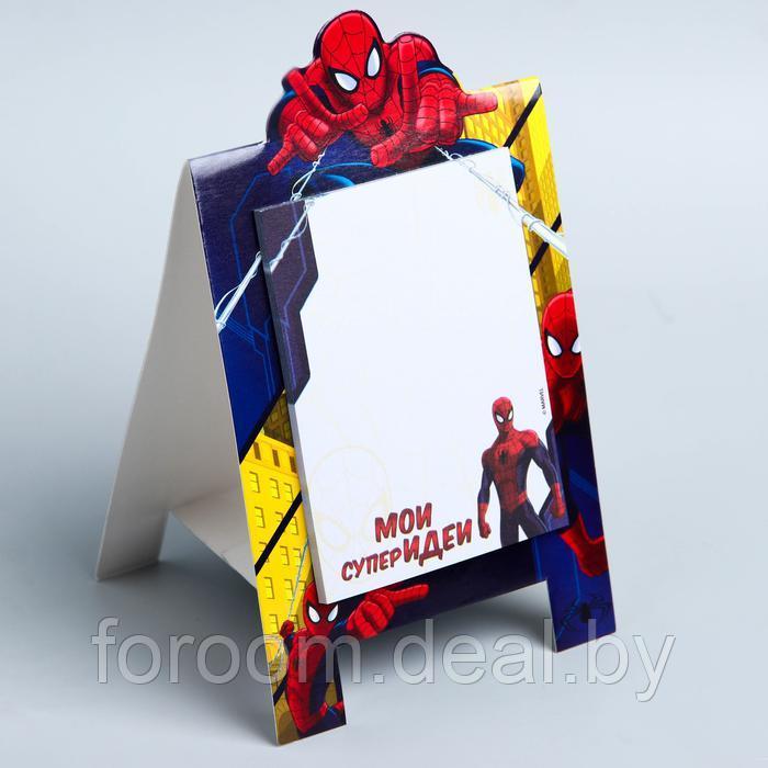 Бумага для заметок на подставке "Человек-паук: Мои супер-идеи" 30 литов А6 Marvel 1161115 - фото 1 - id-p225940217