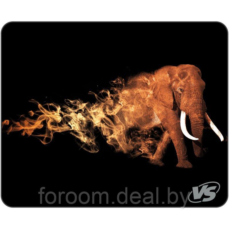 VS Коврик для компьютерной мыши "Flames", "Слон", (240*320*3 мм), ткань+резиновое основание - фото 1 - id-p225948711