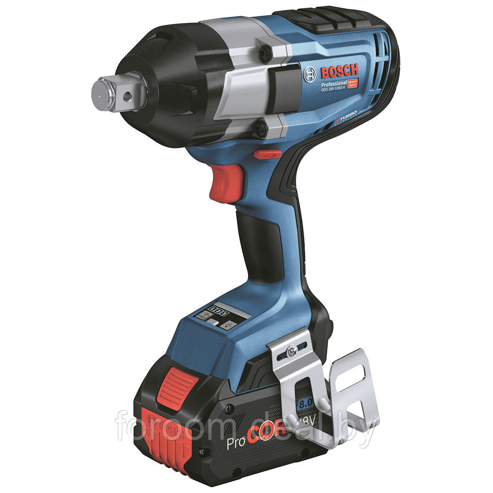 Гайковерт аккумуляторный GDS 18V-1050 H Professional BOSCH (06019J8500) - фото 2 - id-p225947151