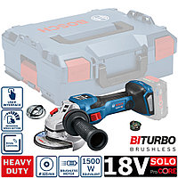 Угловая шлифмашина аккумуляторная GWS 18V-15 SC Professional BOSCH (06019H6100)