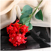 Цветок искусственный "Цветки сакуры красные" 43 см СимаГлобал 5202016