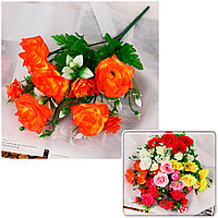 Букет искусственных цветов "Розочки" 27 см СимаГлобал 3534204