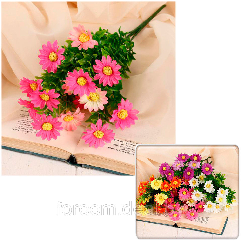 Букет искусственных цветов "Дахлия" 32 см СимаГлобал 5202907 - фото 1 - id-p225946592
