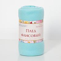 Плед флисовый 150x130 см, пл.160 г/м2, 100% п/э Экономь и Я Экономь и Я 4785064