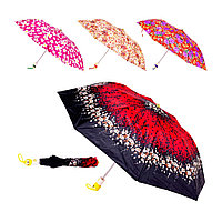 Зонт складной "Цветы" 8 спиц, 2 сложения, автомат Market Union TQ-012