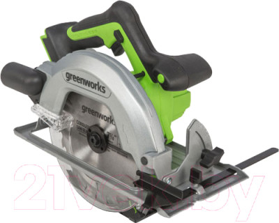 Дисковая пила Greenworks GD24CS бесщеточная 24V / 1500907 - фото 4 - id-p225947825