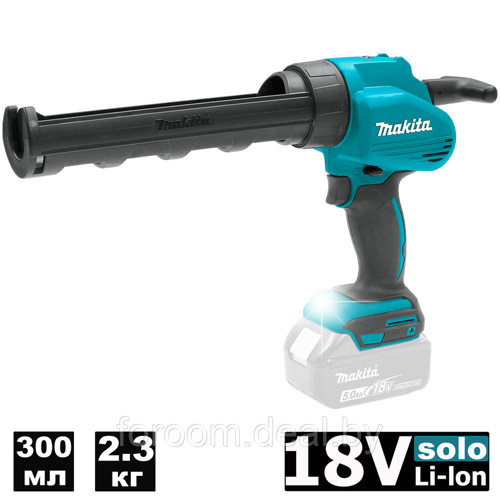 Пистолет для герметика аккумуляторный DCG180Z (DCG 180 Z) MAKITA - фото 1 - id-p225947318