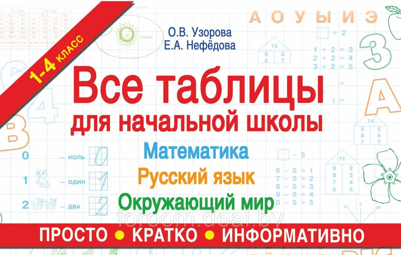 Все таблицы для начальной школы. Русский язык. Математика. Окружающий мир - фото 1 - id-p225944958