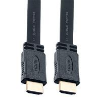 PERFEO Кабель HDMI A вилка - HDMI A вилка, плоский, ver.1.4, длина 1 м. (H1301) /30 H1301