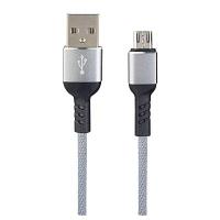 Perfeo PERFEO Кабель USB2.0 A вилка - Micro USB вилка, серый, длина 1 м., бокс (U4806)/ 30 U4806