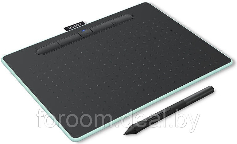 Графический планшет WACOM Intuos M Bluetooth Green (CTL-6100WLE-N) - фото 1 - id-p225947500