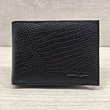 Кошелёк портмоне на магнитах чёрный L506-206, фото 2