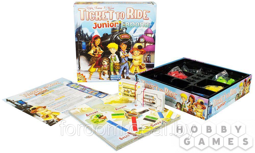 Hobby World Ticket to Ride Junior: Европа - фото 5 - id-p225940896