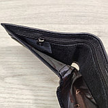 Кошелёк портмоне на магнитах чёрный L506-206, фото 6