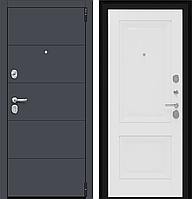Двери входные металлические Porta R 4.K82 Graphite Pro/Alaska