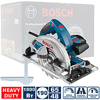 Пила циркулярная GKS 65 GCE Professional BOSCH (0601668900)