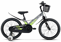 Детский велосипед Stels Flash KR 18" V010 (2024) серый