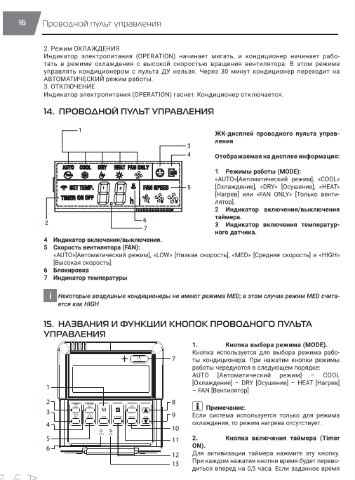 Комплект Royal Thermo Forte Integro RTFU-48LAKHN1 сплит-системы, напольно-потолочного типа\ 140 м.кв - фото 6 - id-p224932510