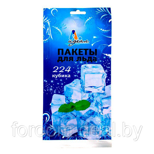 Пакеты для льда, 224 кубика Идеал ХПП25444 - фото 1 - id-p225948598