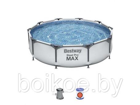 Каркасный бассейн Steel Pro MAX, 305 х 76 см, BESTWAY в комплекте, фото 2