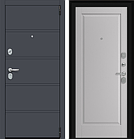 Двери входные металлические Porta R 8.П1 Graphite Pro/Nardo Grey