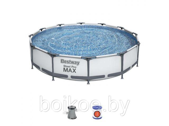 Каркасный бассейн Steel Pro MAX, 366 х 76 см, BESTWAY в комплекте - фото 1 - id-p225951803